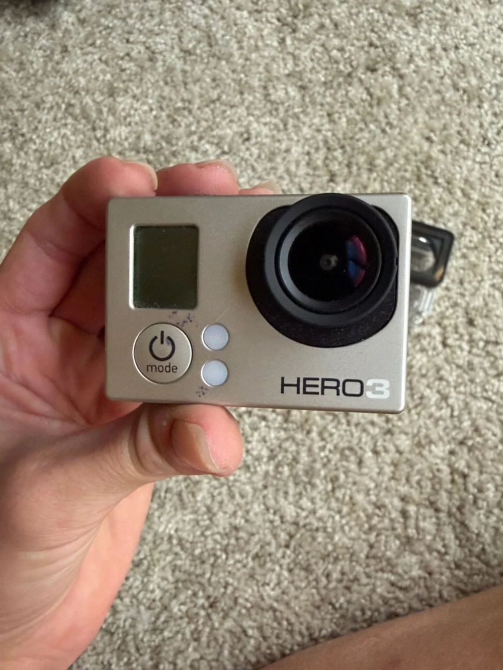 GoPro HERO3 Silver Action Camera with Clear Waterproof Case